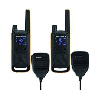 Walkie-Talkie Motorola MOTOROLAT82EXTREMERSM (2 Pcs) Keltainen