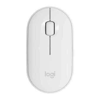 Hiiri Logitech M350 Pebble Valkoinen Langaton