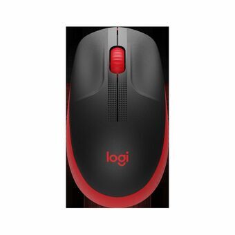 Langaton hiiri Logitech M190 Punainen Musta/Punainen