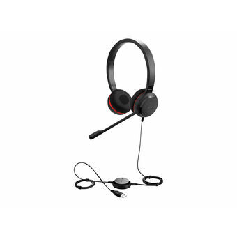 Kuulokkeet mikrofonilla Jabra Evolve 30 II MS stereo Musta