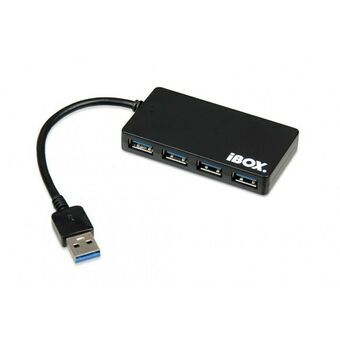 USB-keskitin Ibox IUH3F56 Musta