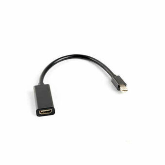 Mini DisplayPort - HDMI Adapteri Lanberg AD-0005-BK 20 cm Musta