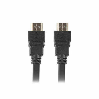 HDMI-kaapeli Lanberg CA-HDMI-10CC-0150-BK Musta 4K Ultra HD Urospistoke/Urospistoke 15 m