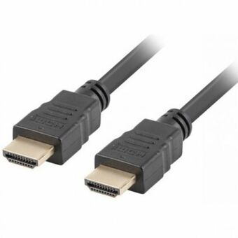 HDMI-kaapeli Lanberg CA-HDMI-11CC-0050-BK Musta 4K Ultra HD Urospistoke/Urospistoke 5 m