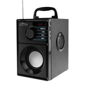 Kannettavat Bluetooth-kaiuttimet Media Tech MT3179 Musta 15 W (1 osaa)