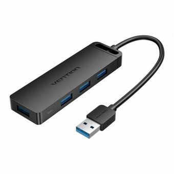 USB-keskitin Vention CHLBB Musta (1 osaa)