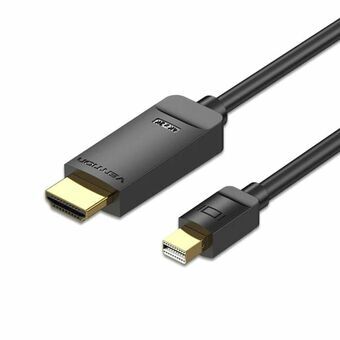 Mini DisplayPort - HDMI Adapteri Vention HAHBH Musta 2 m