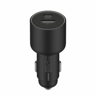 USB Yleisautolaturi + USB C Kaapeli Xiaomi 67W Musta