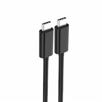 USB-C-Kaapeli Ewent Musta