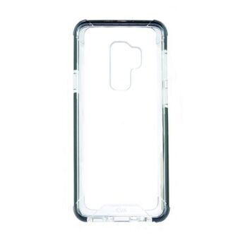 Puhelinsuoja Samsung Galaxy S9+ KSIX Flex Armor TPU Polykarbonaatti Musta Läpinäkyvä