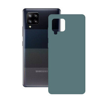 Puhelinsuoja Samsung Galaxy A42 KSIX Silk TPU Vihreä