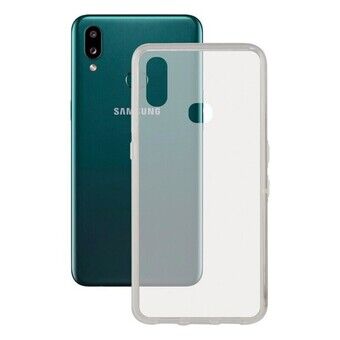 Puhelinsuoja Samsung Galaxy A10s KSIX Flex TPU Läpinäkyvä