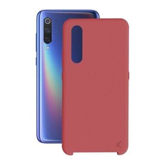 Puhelinsuoja Xiaomi Mi 9 KSIX Soft Punainen