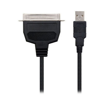 USB - CN36 kaapeli NANOCABLE 10.03.0001 Musta 1,5 m