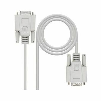 Kaapeli NANOCABLE CABLE SERIE RS232 DB9/M-DB9/H 1.8 M PUERTO SERIE DB9 RS232 1,8 M