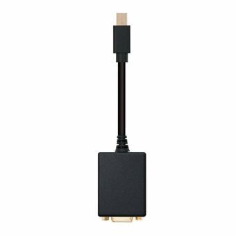 Mini DisplayPort - VGA Adapteri NANOCABLE 10.16.0202 Musta