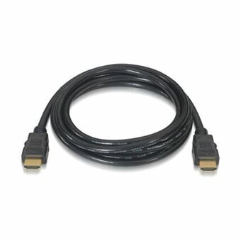 HDMI-kaapeli Ethernetillä NANOCABLE HDMI V2.0, 3m 3 m Musta 3 m