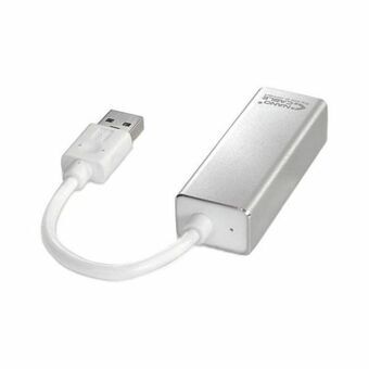 USB 3.0 - Gigabit Ethernet muunnin NANOCABLE Valkoinen 15 cm