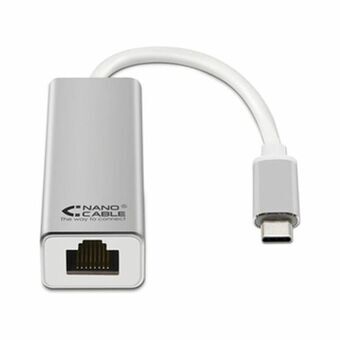 USB 3.0 - Gigabit Ethernet muunnin NANOCABLE 10.03.0402 Hopeinen