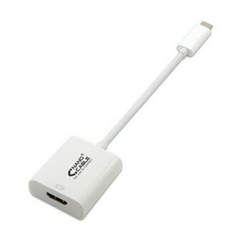 USB-C - HDMI Adapteri NANOCABLE 10.16.4102 15 cm Valkoinen