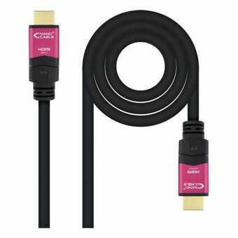 HDMI-kaapeli NANOCABLE 10.15.3715 Musta