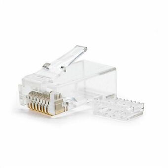 RJ45-liitin NANOCABLE 10.21.0201-100 Läpinäkyvä