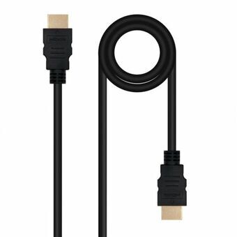 HDMI-kaapeli NANOCABLE 10.15.3810 Musta 10 m