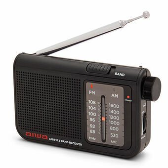 Transistoriradio Aiwa Musta