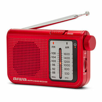 Transistoriradio Aiwa Punainen