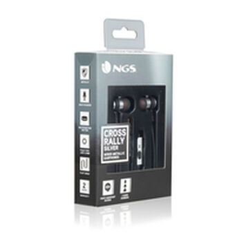 In-ear-kuulokkeet NGS ELEC-HEADP-0294 Hopeinen