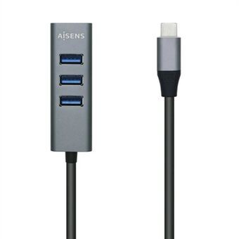 USB-keskitin Aisens A109-0508 Harmaa