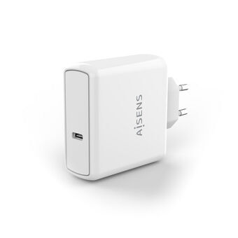 Laturi Aisens ASCH-1PD60-W Valkoinen 60 W USB-C (1 osaa)