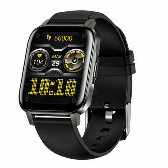 Älykello LEOTEC Leotec Smartwatch MultiSport Crystal Negro