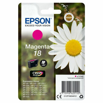 Yhteensopiva mustepatruuna Epson Cartucho 18 magenta (etiqueta RF)