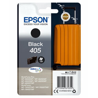 Alkunperäinen mustepatruuna Epson Singlepack Black 405 DURABrite Ultra Ink Musta