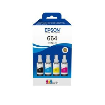 Alkunperäinen mustepatruuna Epson C13T66464A Musta/Cyanin sininen/Magentan punainen/Keltainen