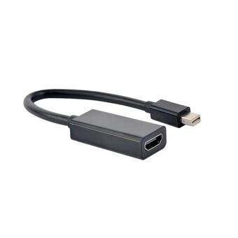 Mini DisplayPort - HDMI-adapteri GEMBIRD A-MDPM-HDMIF4K-01 Musta 15 cm