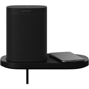 Teline kaiuttimella Sonos ONE and PLAY Musta