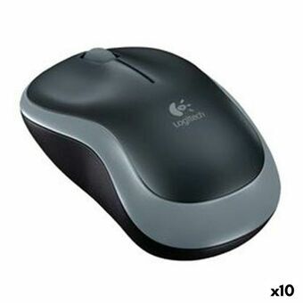 Langaton hiiri Logitech M185 Harmaa (10 osaa)