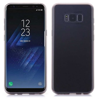 Kiinteä kansi TPU:sta Samsung Galaxy S8 Plus -puhelimelle - Läpinäkyvä