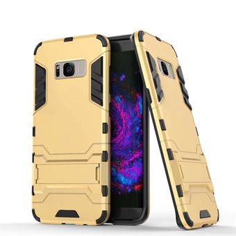 3 in 1 Hybrid Hard Case PC:ssä ja TPU:ssa Samsung Galaxy S8 Plus: lle - Gold