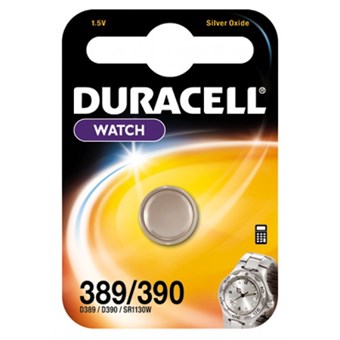 Duracell D389 / D390 - Kellon akku - 1 kpl