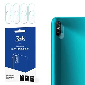 3MK Lens Protect Xiaomi Redmi 9A Suojaus kameran linssille 4 kpl