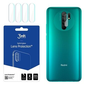 3MK Lens Protect Xiaomi Redmi 9 Kameran linssisuoja 4 kpl