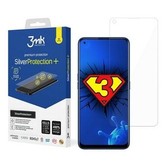 3MK Silver Protect + Realme 7 Märkäasennettu antimikrobinen kalvo