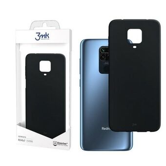 3MK Matt Case Xiaomi Redmi Note 9S / 9 Pro / 9Pro Max musta / musta