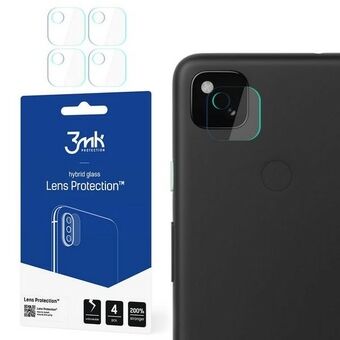 3MK Lens Protect Google Pixel 4a Kameran linssisuoja 4 kpl