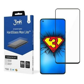 3MK HardGlass Max Lite OnePlus 8T/9 musta