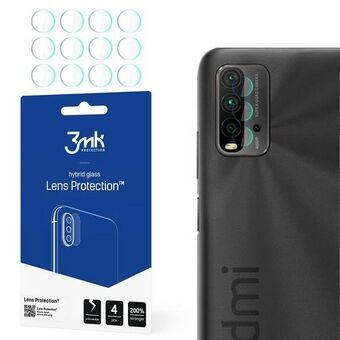 3MK Lens Protect Xiaomi Redmi 9T kameran linssisuoja 4 kpl