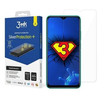 3MK Silver Protect + Xiaomi Redmi 9T märkäasennettu antimikrobinen kalvo